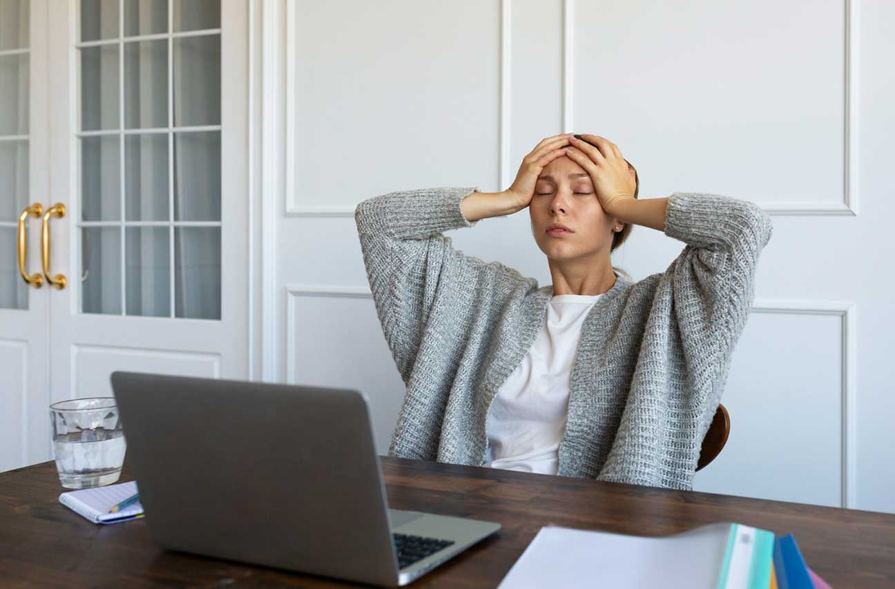 Anche il cuore soffre lo stress lavorativo.