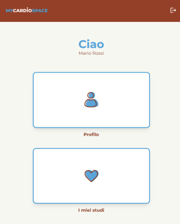 MyCardioSpace - Homepage