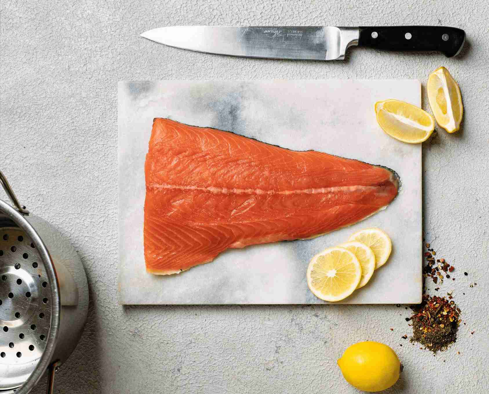 Salmone vapore